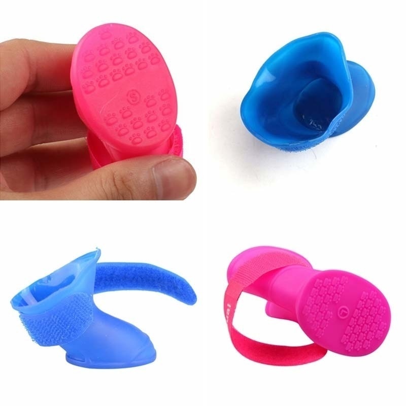 4 PCS Waterproof Boots For Cats and Dogs - Perfect For Outdoor Adventures!