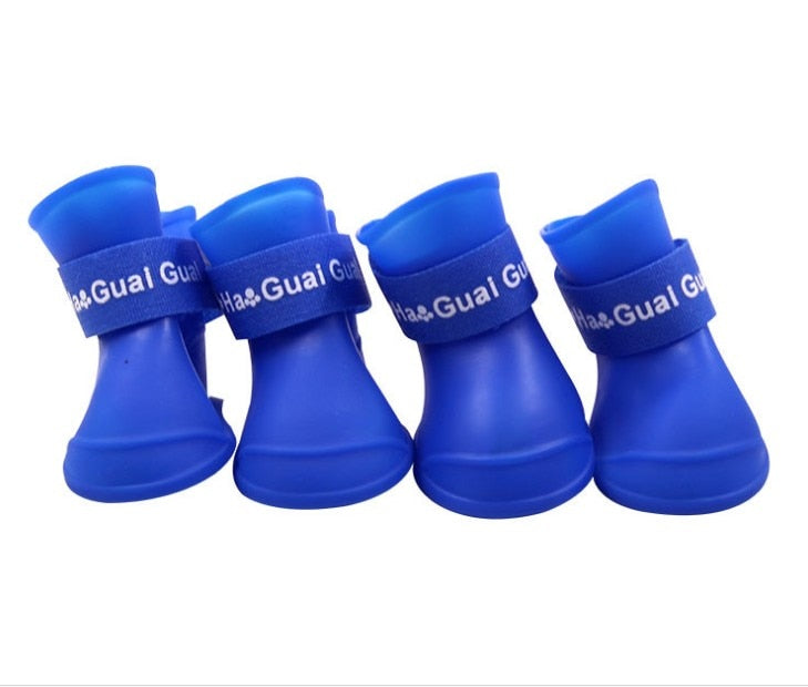4 PCS Waterproof Boots For Cats and Dogs - Perfect For Outdoor Adventures!