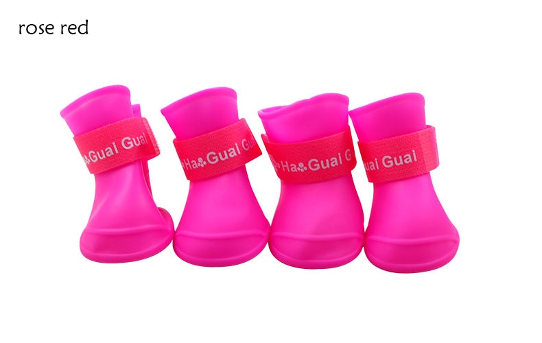 4 PCS Waterproof Boots For Cats and Dogs - Perfect For Outdoor Adventures!