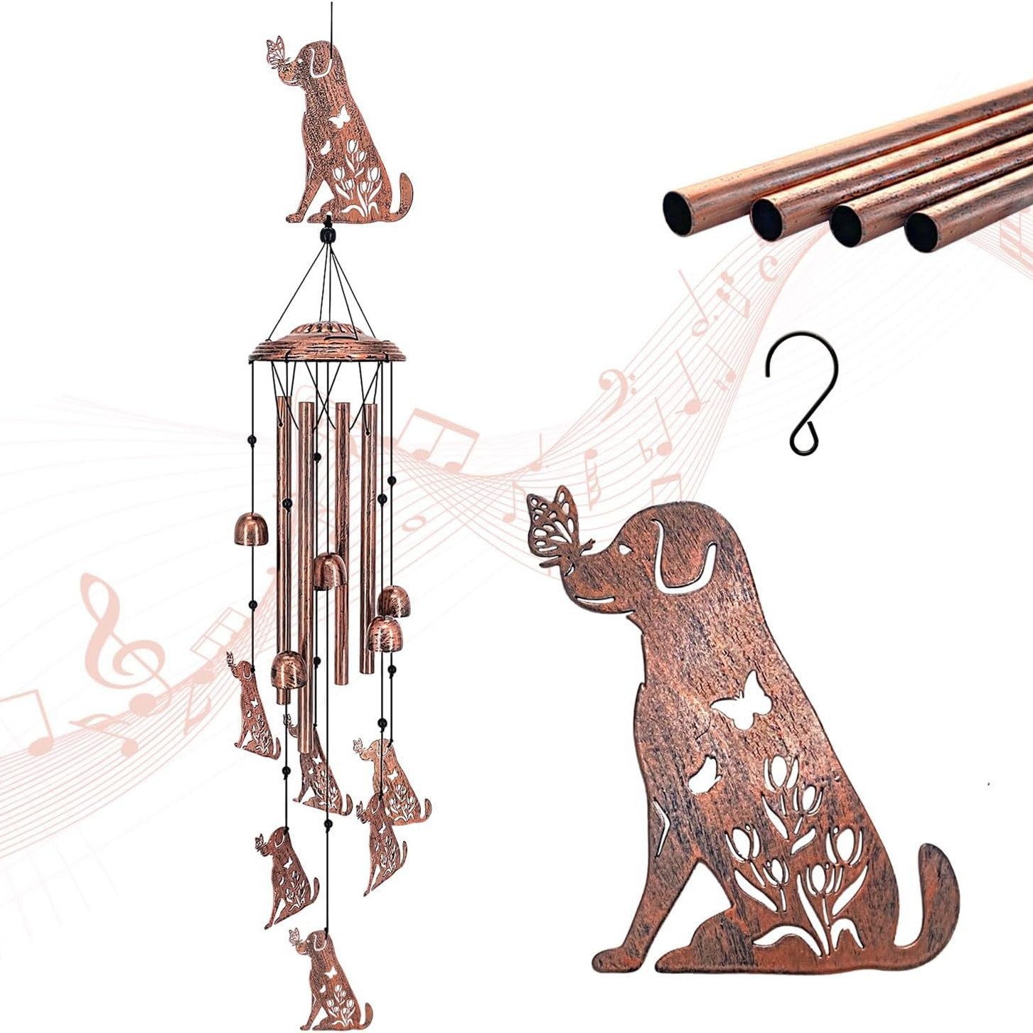 Creative Animal Wind Chimes – Heartwarming Gift for Any Occasion