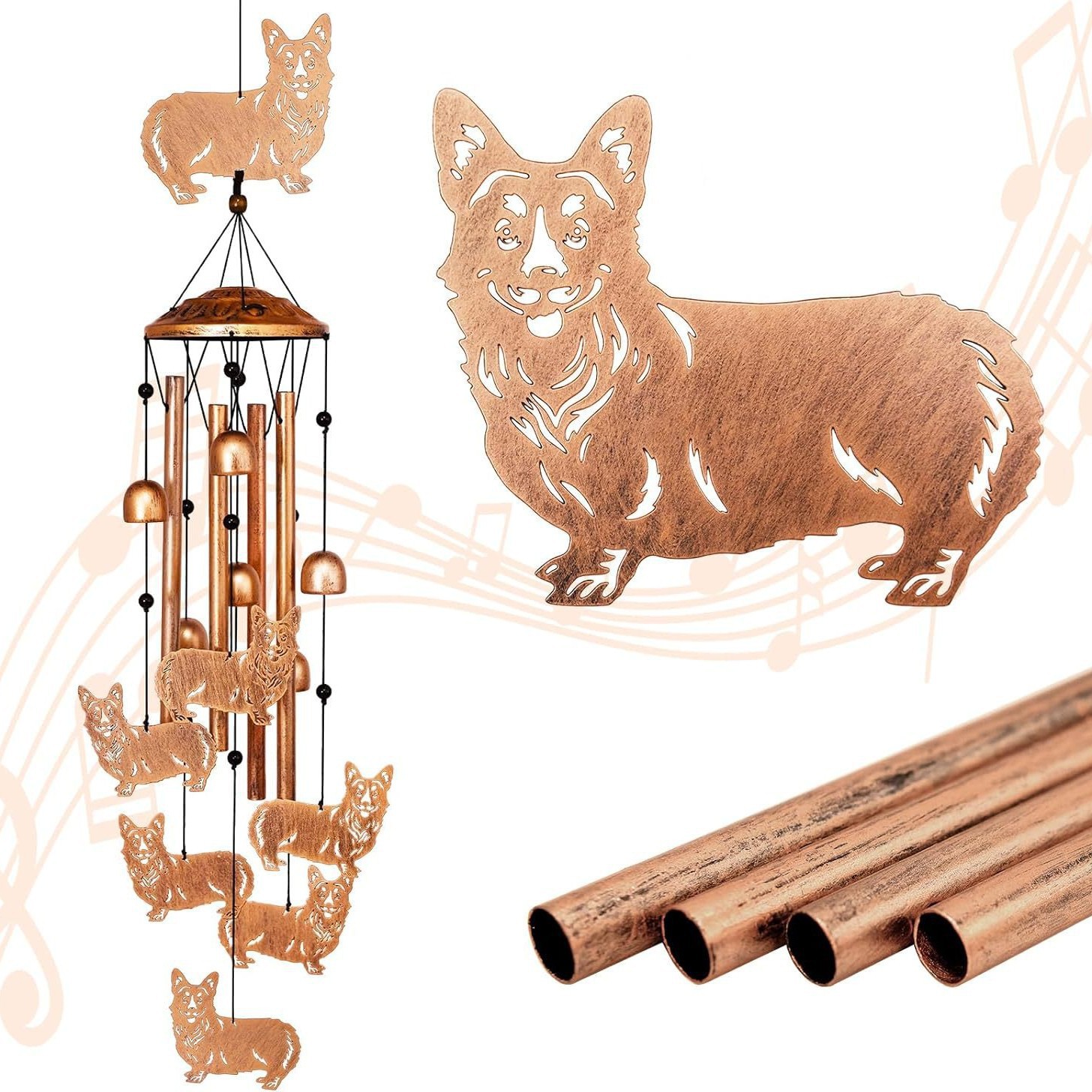 Creative Animal Wind Chimes – Heartwarming Gift for Any Occasion