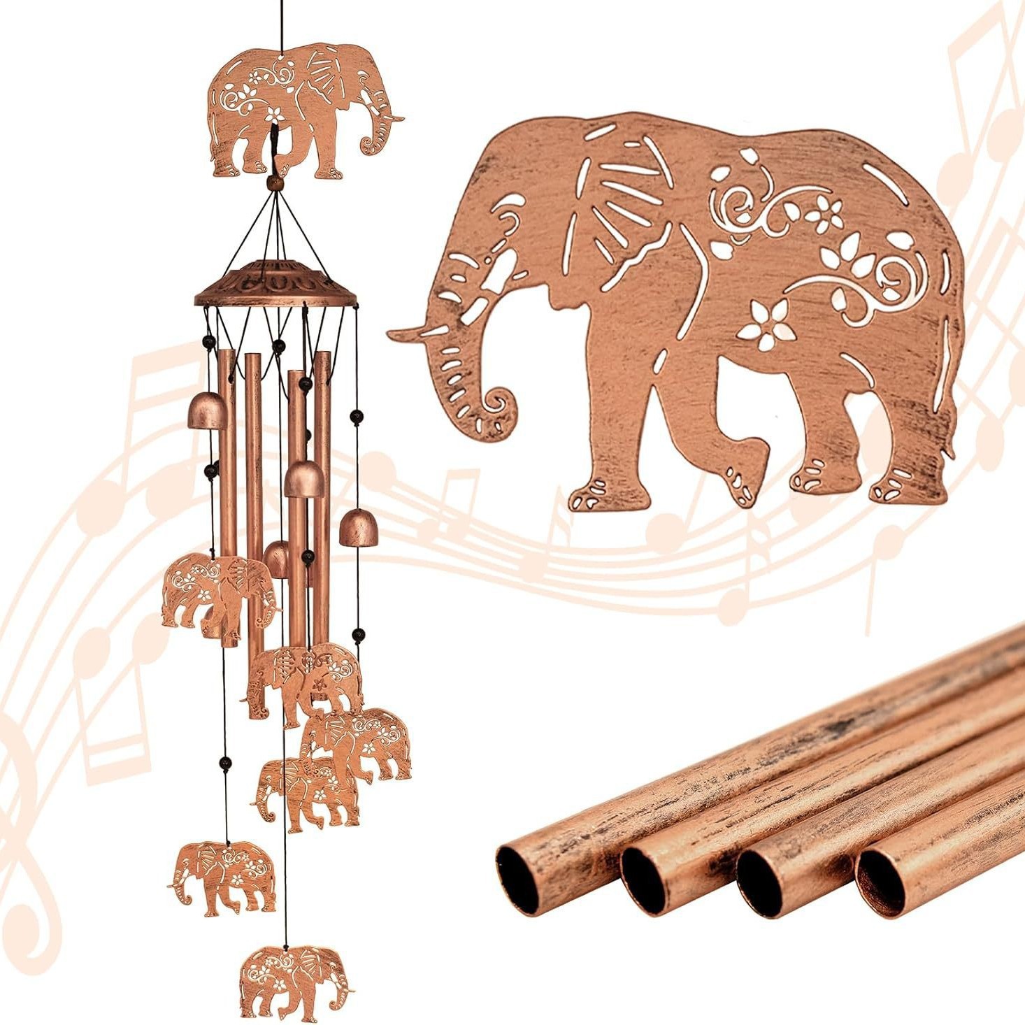 Creative Animal Wind Chimes – Heartwarming Gift for Any Occasion
