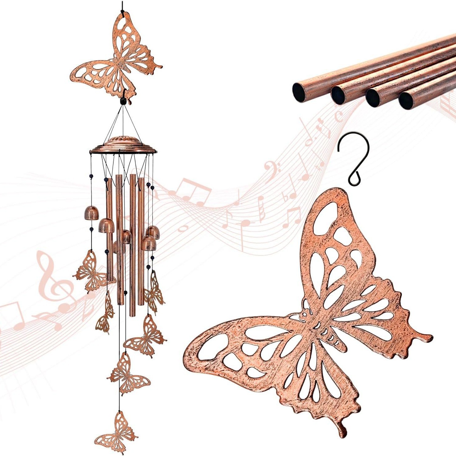 Creative Animal Wind Chimes – Heartwarming Gift for Any Occasion