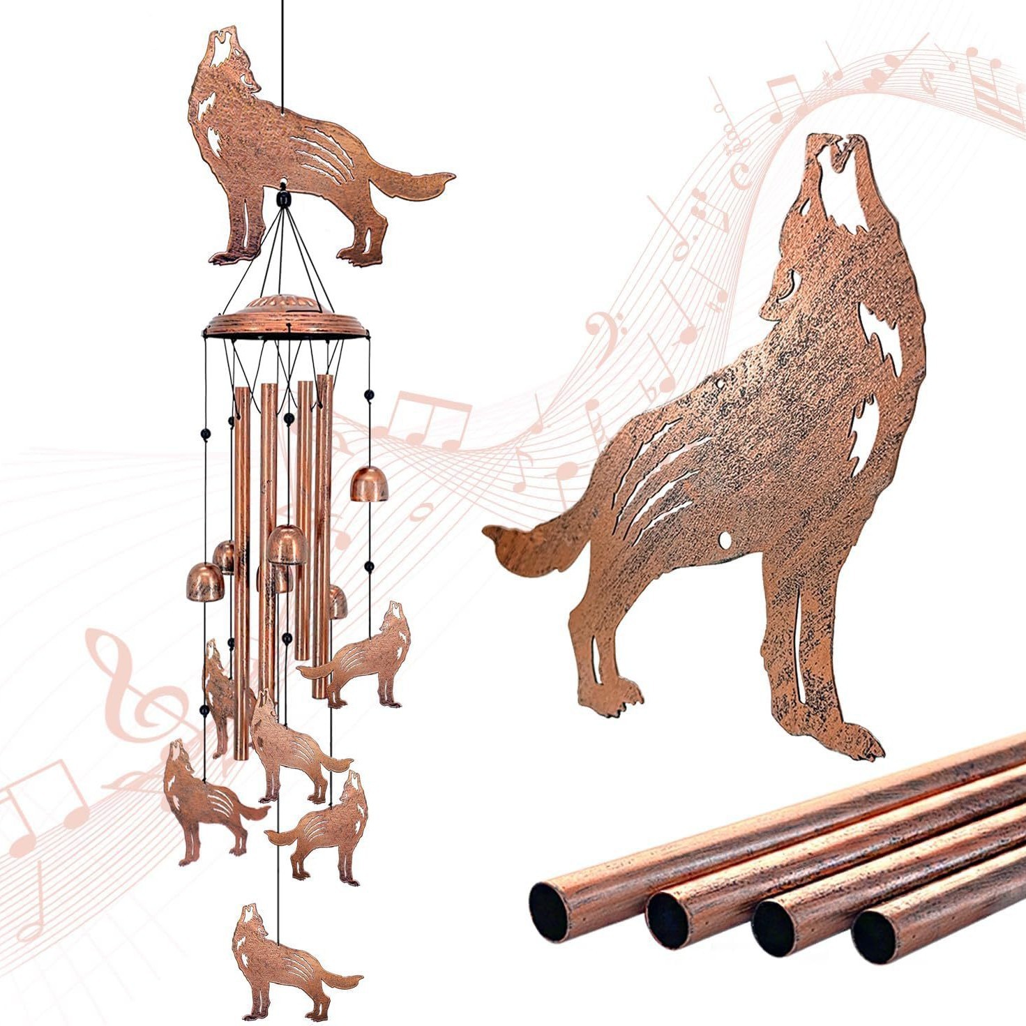 Creative Animal Wind Chimes – Heartwarming Gift for Any Occasion