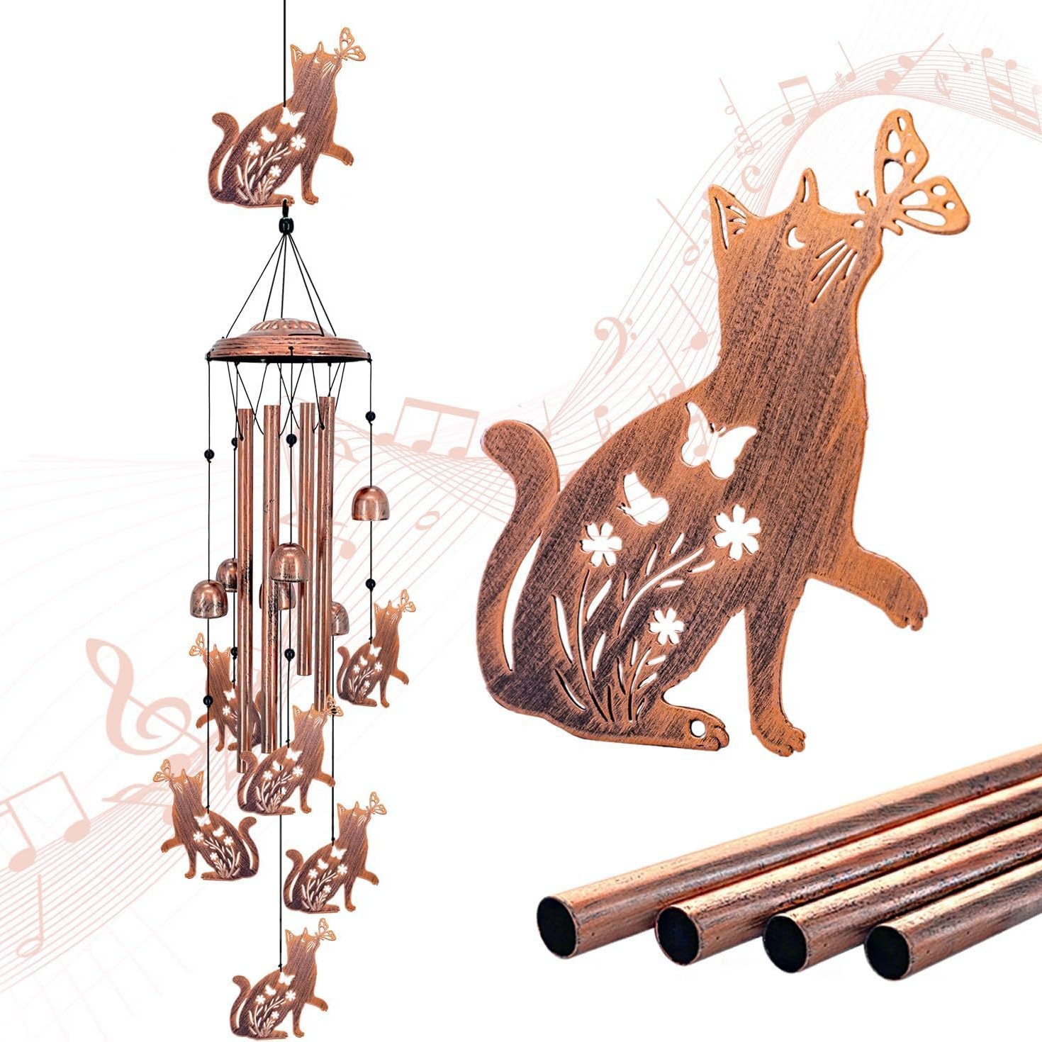 Creative Animal Wind Chimes – Heartwarming Gift for Any Occasion