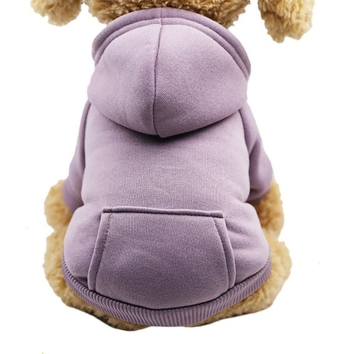 Dog Warm Hoodie Pocket Sweaters