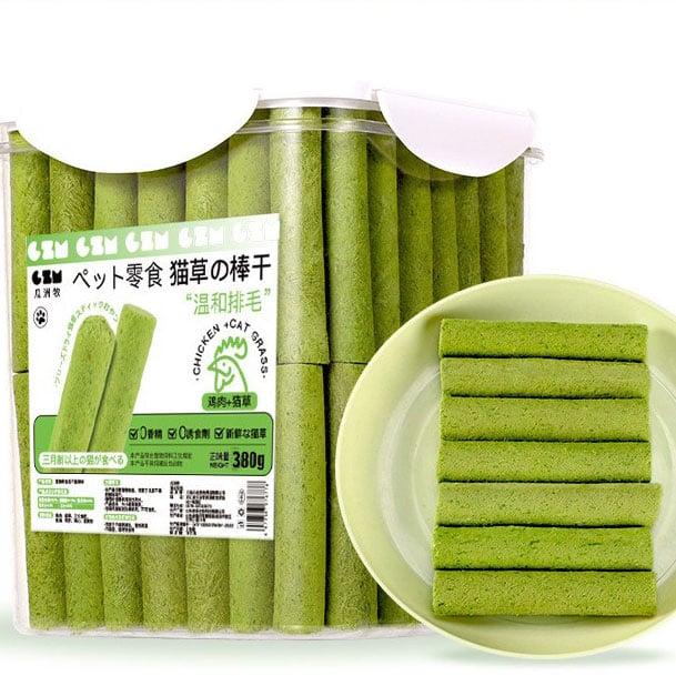 Cat Grass Teething Sticks