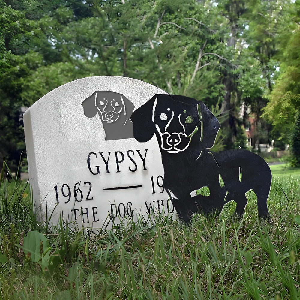 🐕🎁Customize Metal Art Animal Silhouette 💕Add a Cheerful Atmosphere to Your Garden🤩