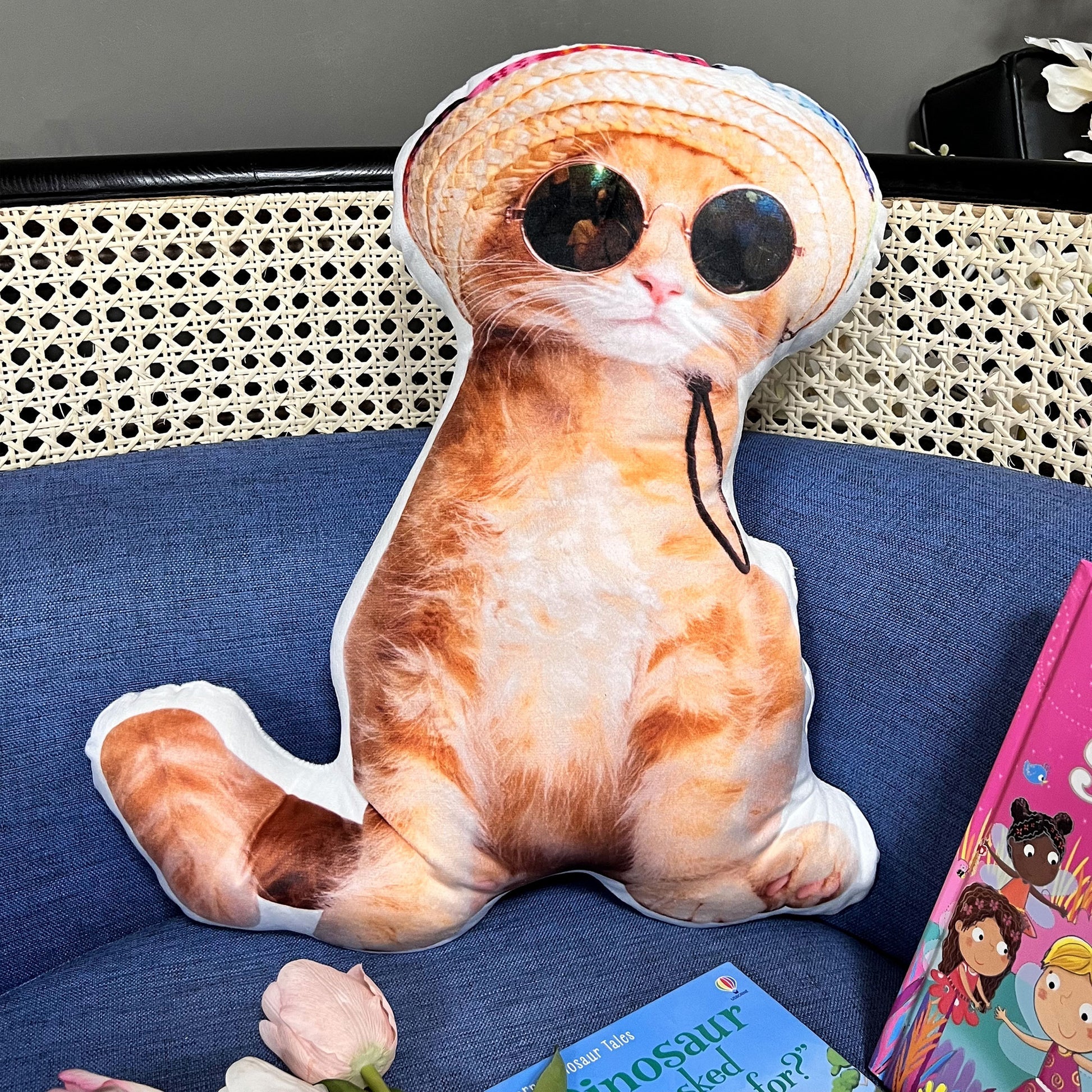 Custom Pet Photo Shape Pillow