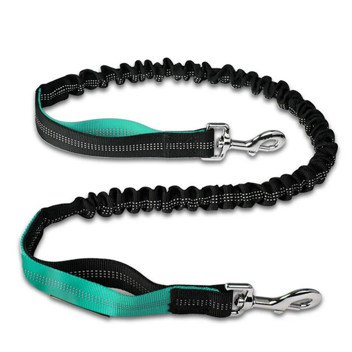 Hands-Free Reflective Dog Leash with Waist Zipper Pocket