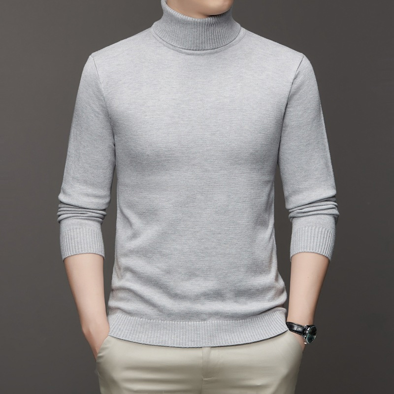 Men's Cashmere Turtleneck Sweater