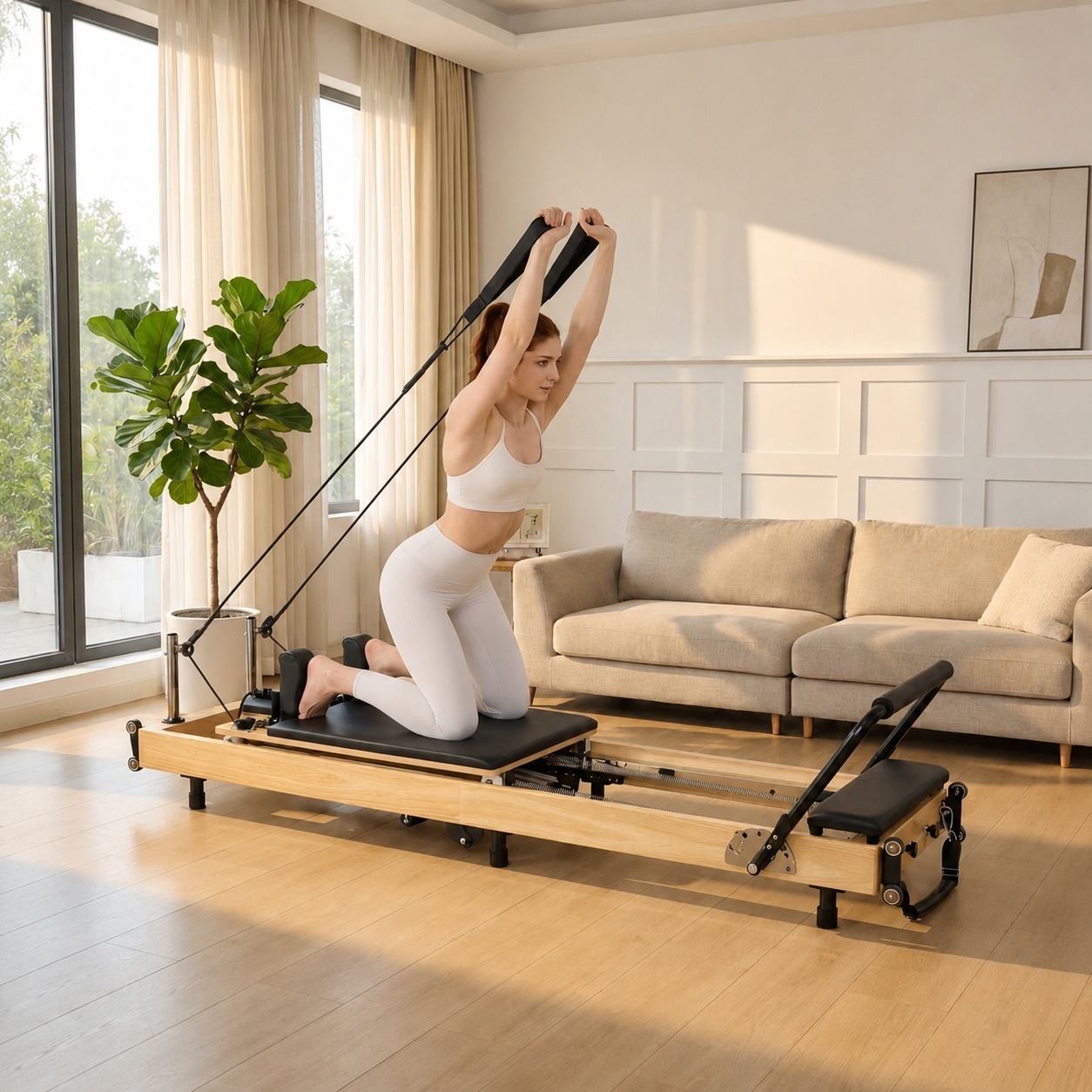 CIGA Folding Pilates Reformer A4