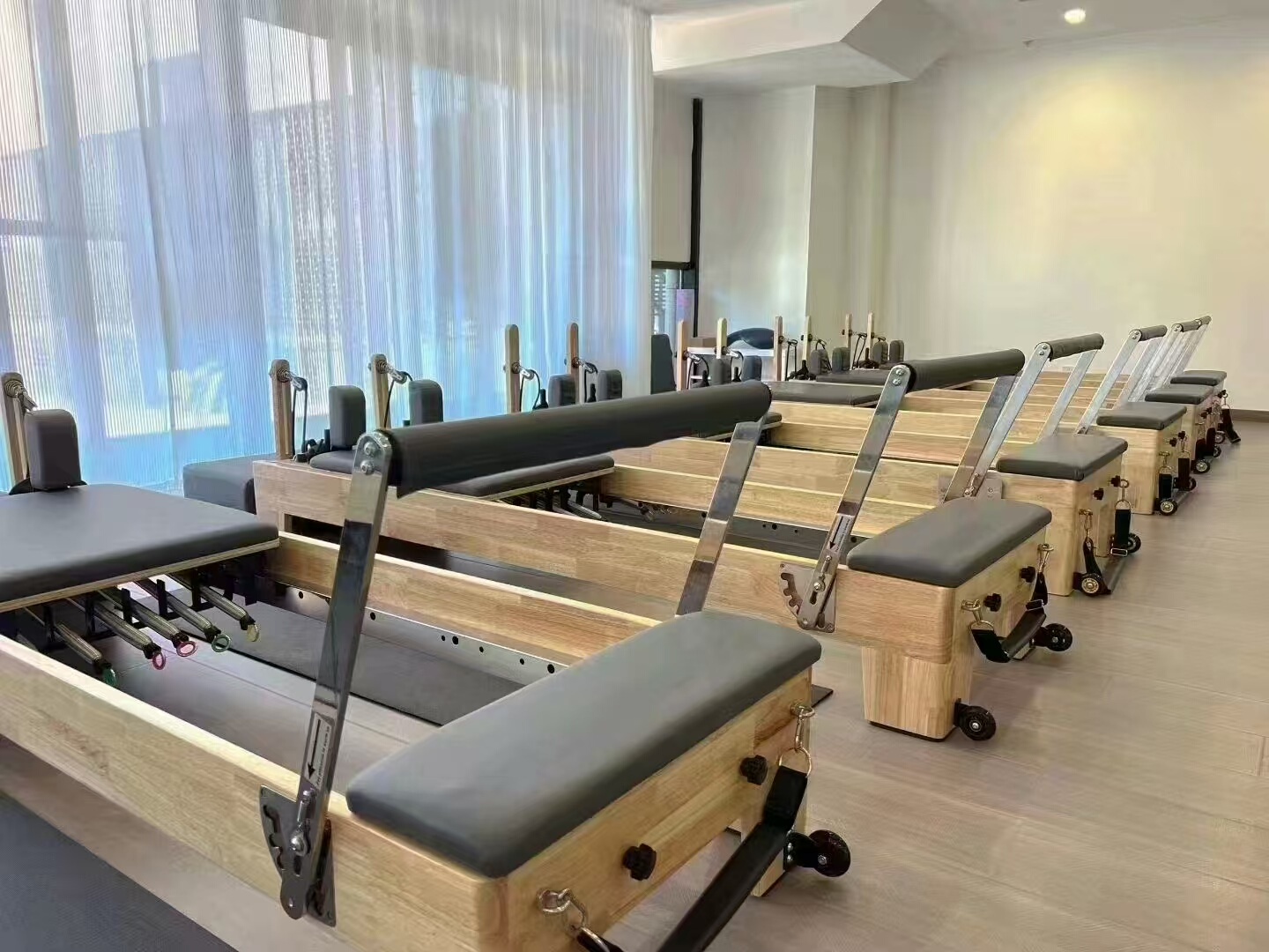 using professional pilates reformer at home