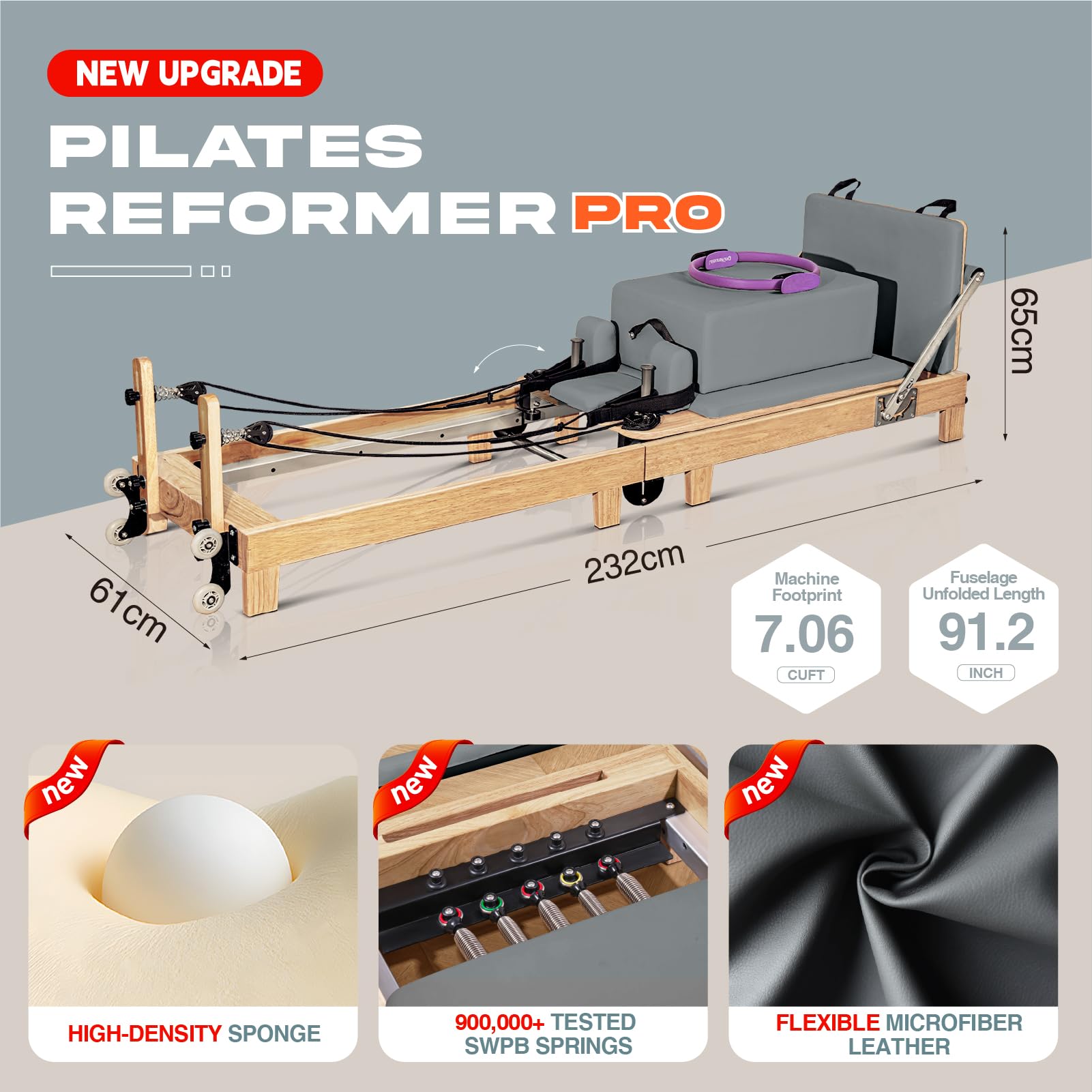 Foldable Pilates Machine A1 - Ciga Pilates