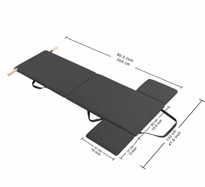 Pilates Folding Mat With Handles