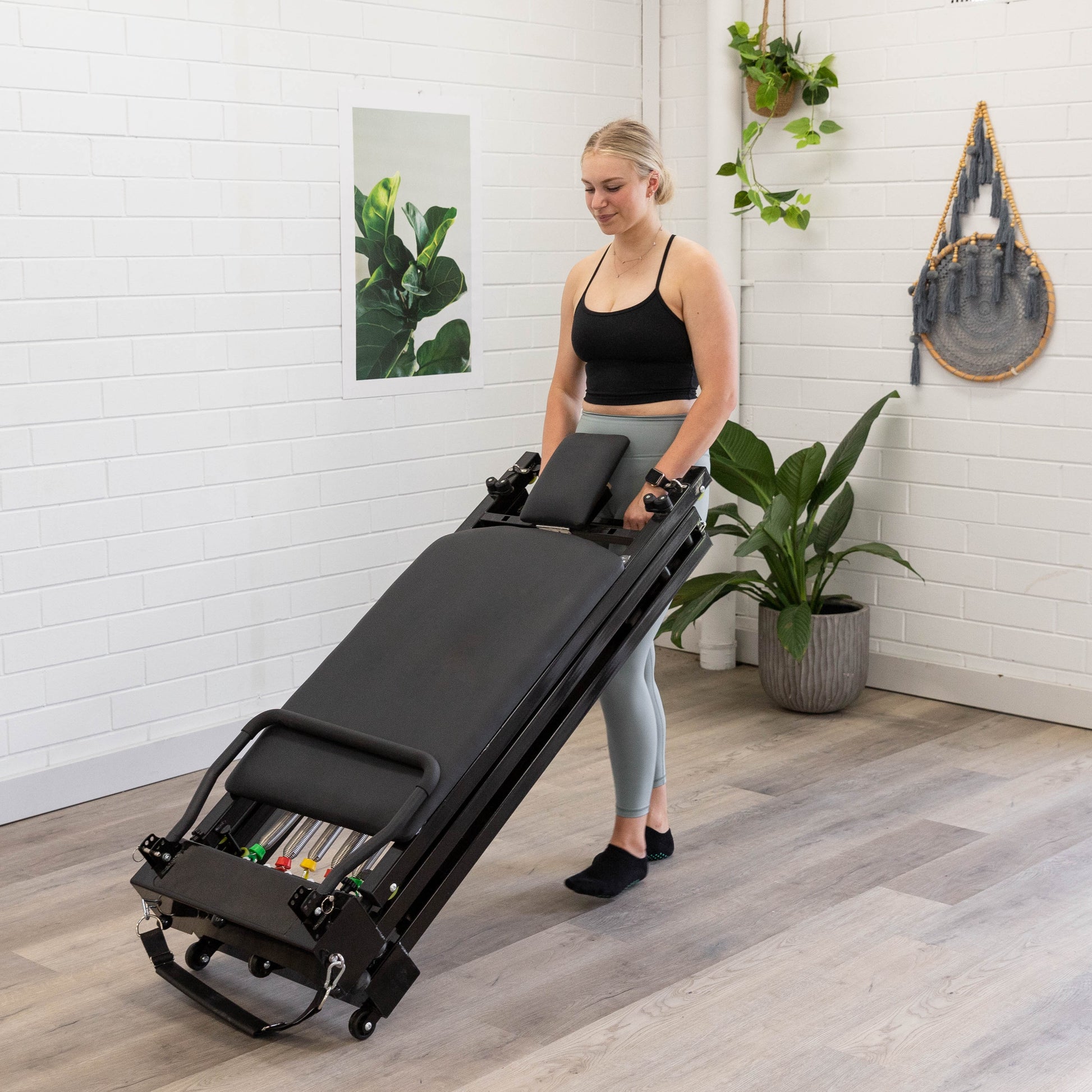 Home-Folding Pilates Reformer F1