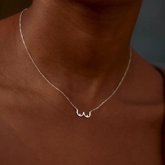 Tits Out Sis Boobie Necklace