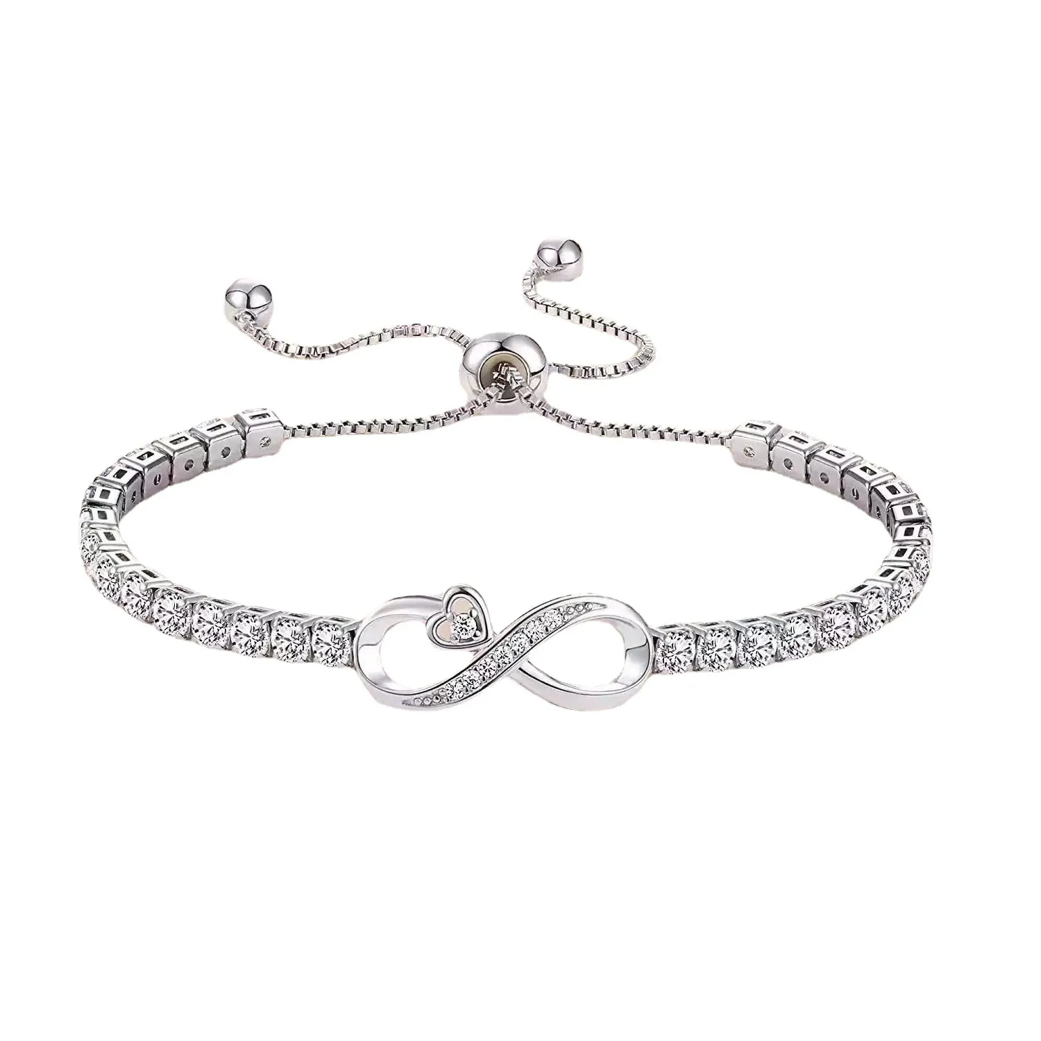 To My Daughter- Keep Me In Your Heart Infinity Bracelet