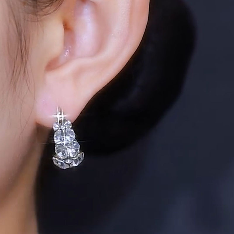 🌊Summer Hot Sale✨Italy Style Zircon Sparkling Earrings