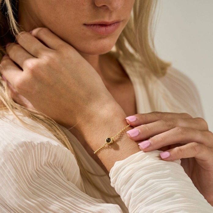 For Love - Sterling Silver Custom Photo Projection Bracelet