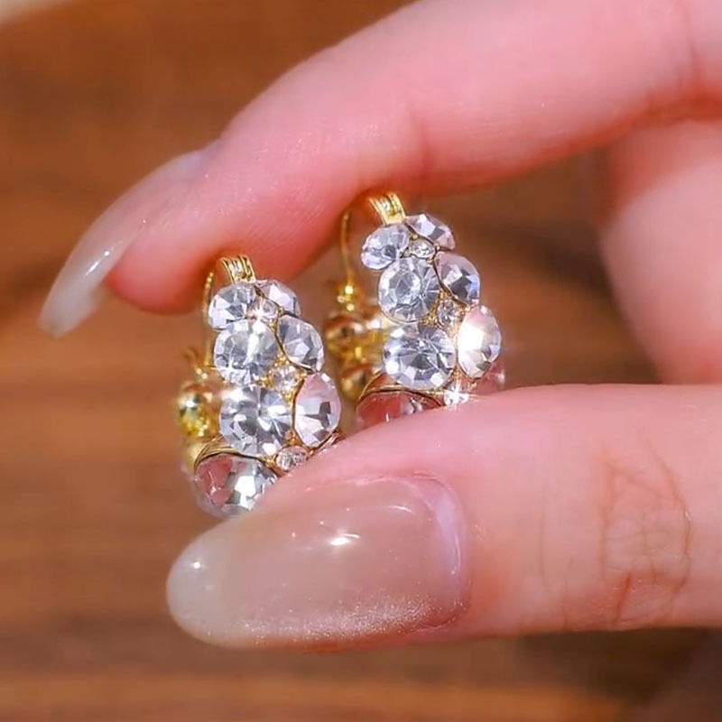 🌊Summer Hot Sale✨Italy Style Zircon Sparkling Earrings