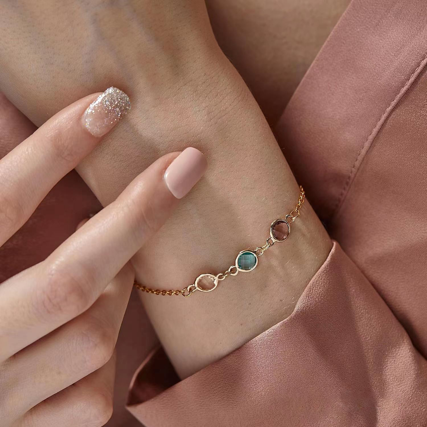 🌸MOTHER'S DAY HOT SALE 💝 FAMILY BIRTHSTONE BRACELET