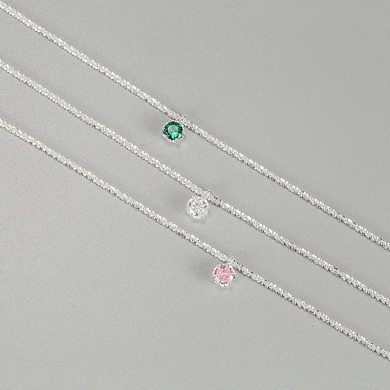 🎉New Year Hot Sale✨S925 Silver Heart-shaped Tassel Chain