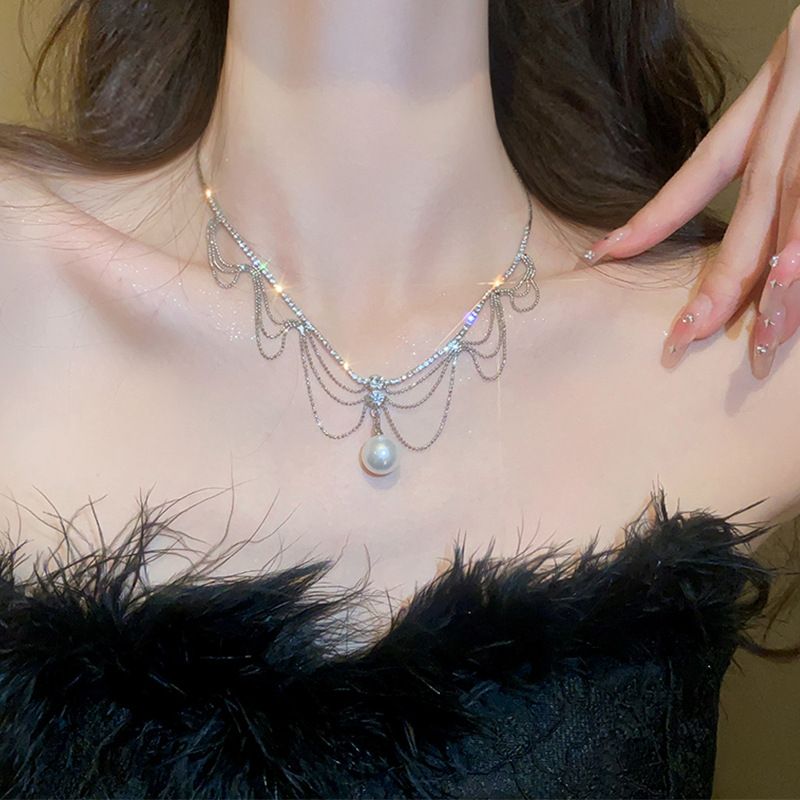 🌸2024 Spring Hot Sale✨Pearl Tassel Earrings