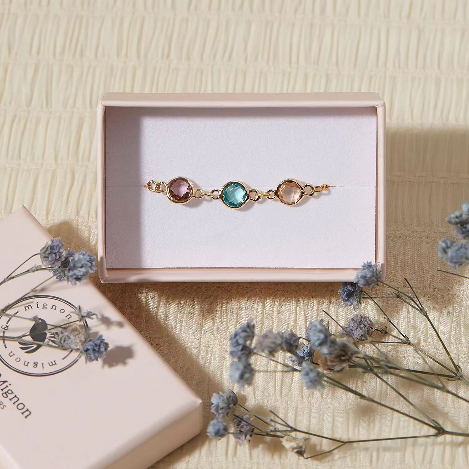 🌸MOTHER'S DAY HOT SALE 💝 FAMILY BIRTHSTONE BRACELET