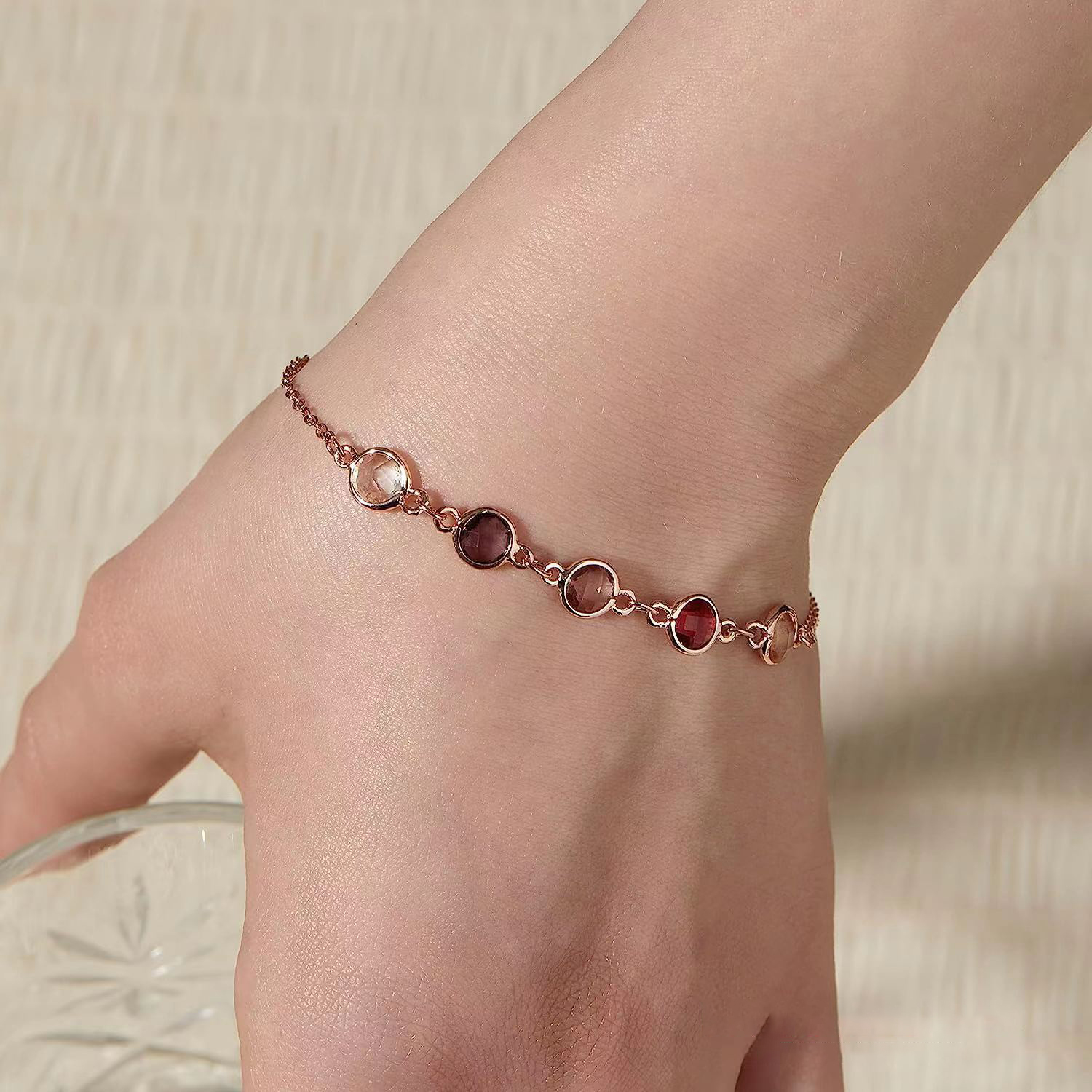 🌸MOTHER'S DAY HOT SALE 💝 FAMILY BIRTHSTONE BRACELET