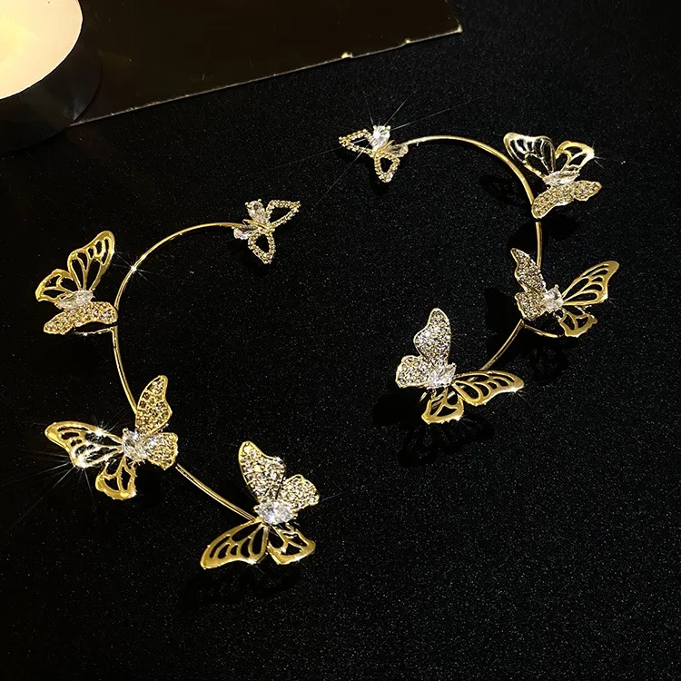 🎁CHRISTMAS PRE SALE🔥-Super Sparkling Zircon Butterfly Earring