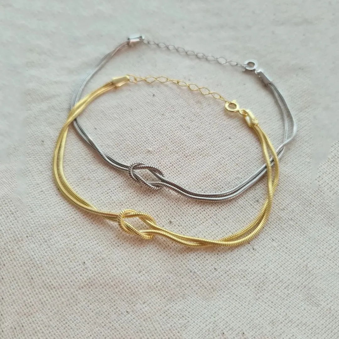 For Love - Infinity Knot Bracelet