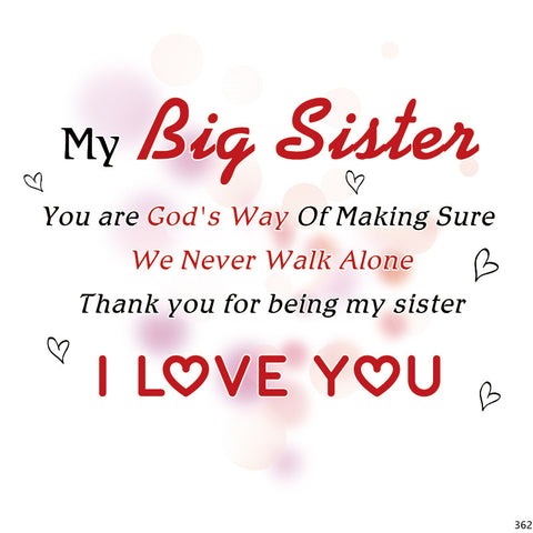 For Sister - A Sister Is God's Way Of Making Sure We Never Walk Alone Bangle