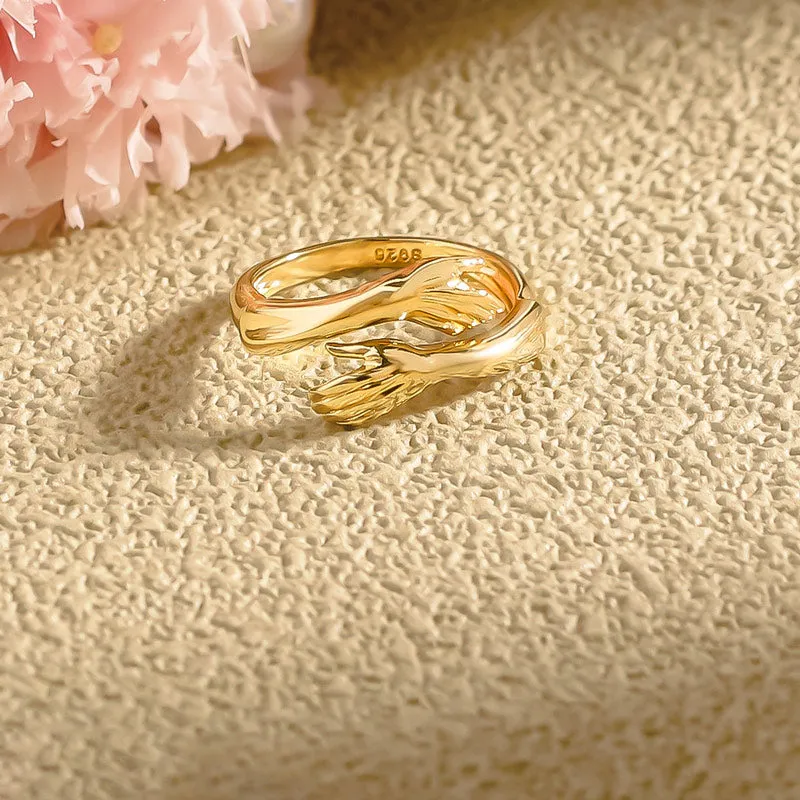 FOR MEMORIAL - I'M SENDING YOU MY LOVE HUG RING