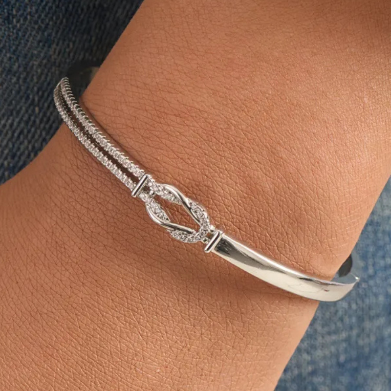 Love Knot Matching Mother-Daughter Bracelets