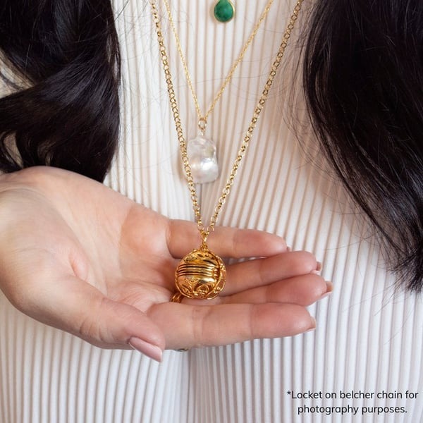Expanding Photo Locket Necklace