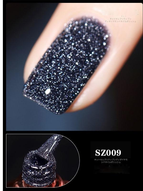 💅High Density Glitter Nail Gel Polish