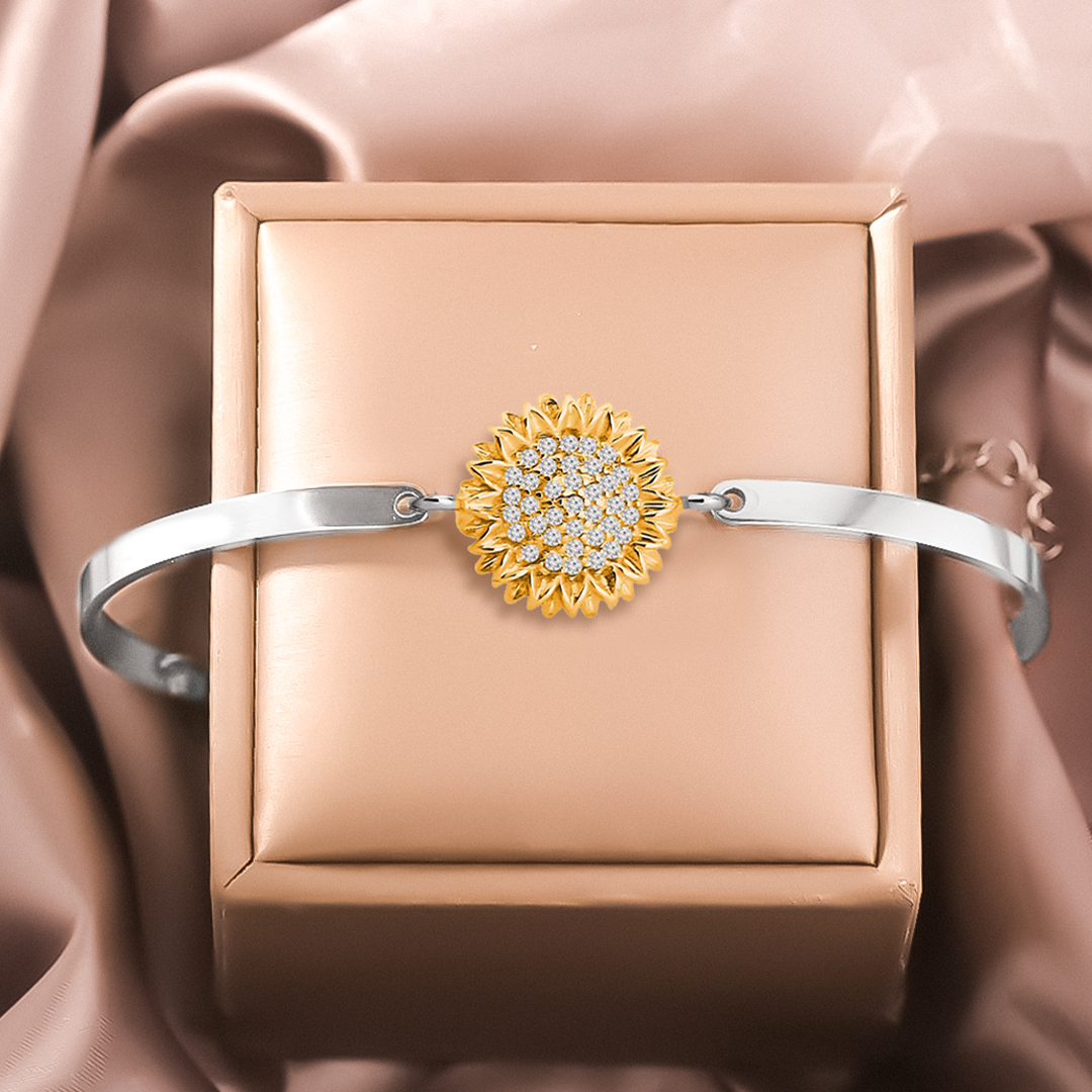 For Granddaughter - Sunflower Three-section Bracelet