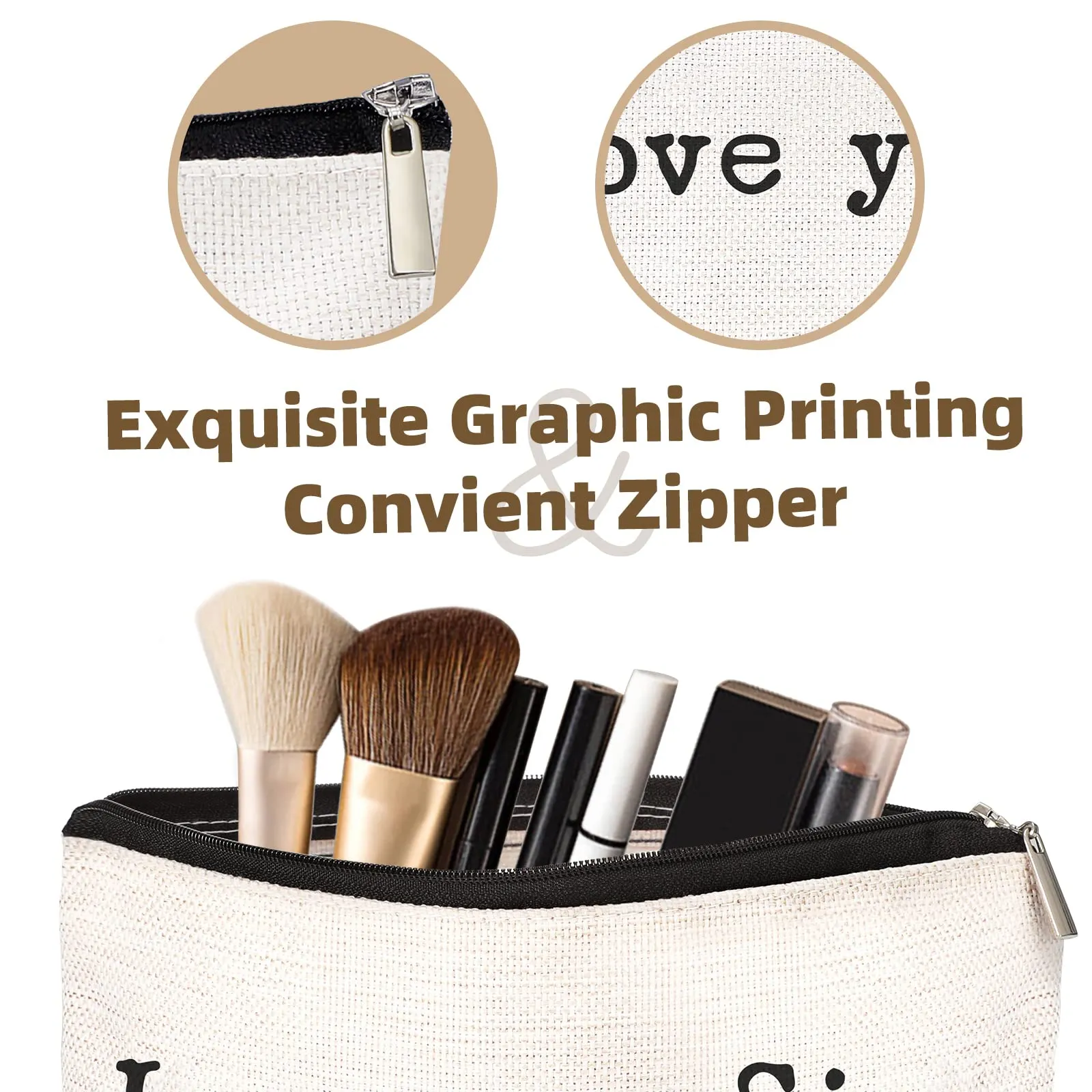 Love you Little Sis. Toiletry Bag