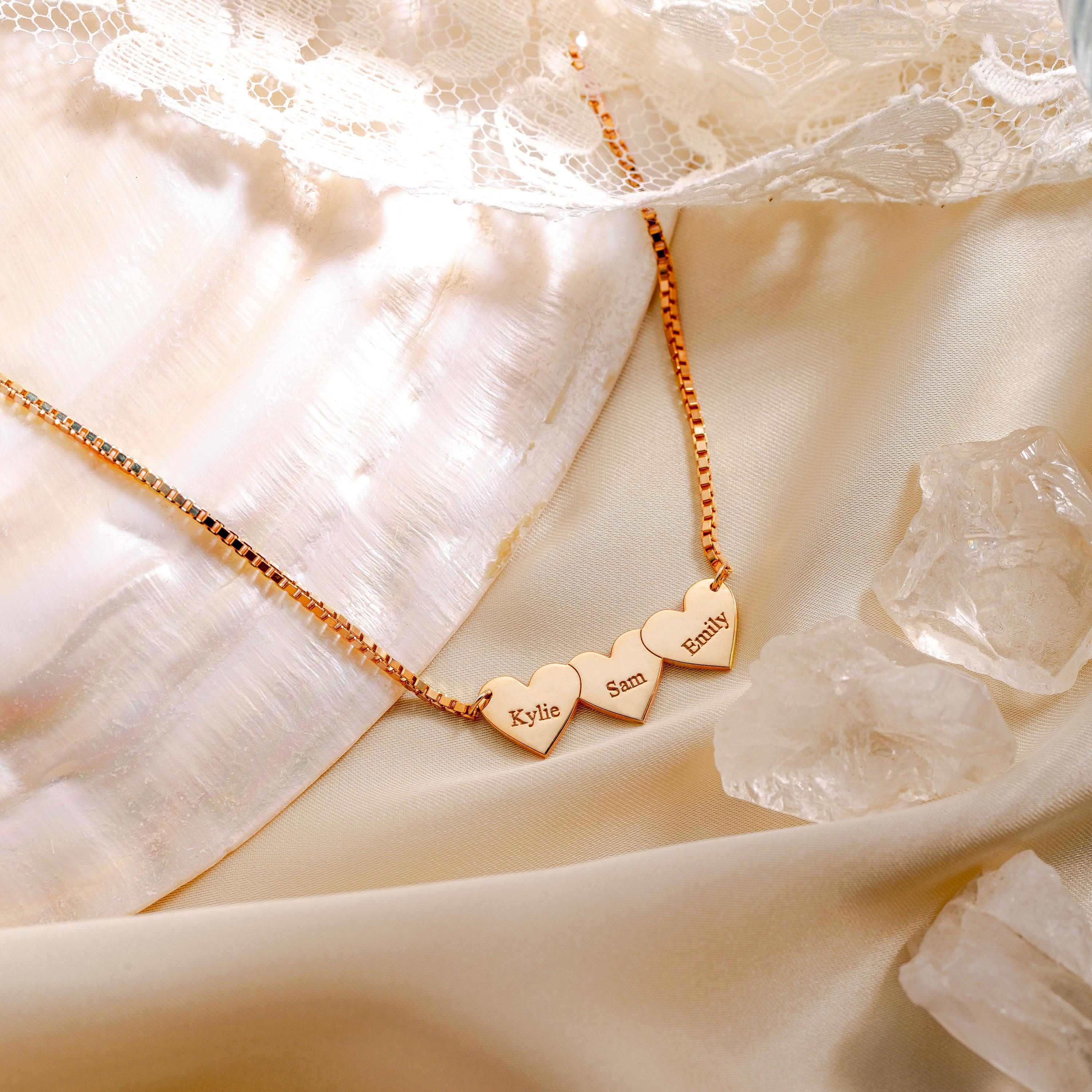 💐Mother's Day Pre-sale💝Personalized One-piece Heart-shaped Name Necklace