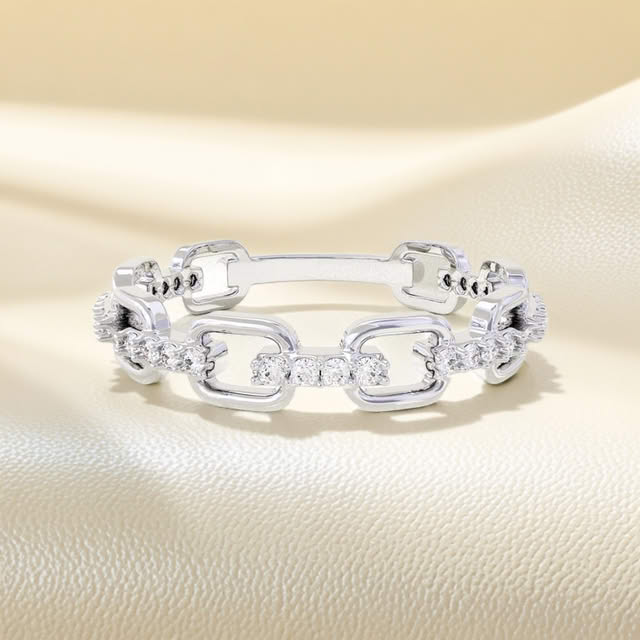 Mother And Daughter Forever Linked Together Ring
