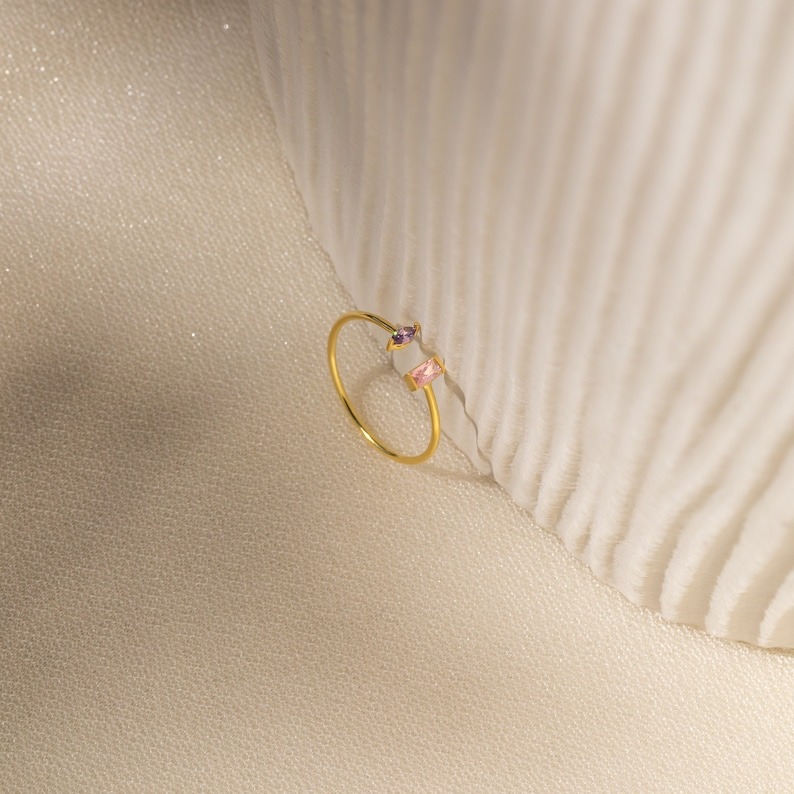 🌸Mother's Day Hot Sale💍Personalized Birthstone Ring