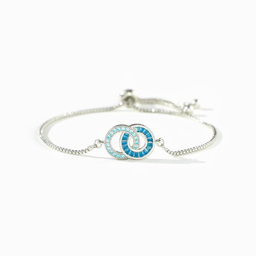 🎄Christmas Pre-sale🎁Mother & Daughter Linking Circles Bracelet