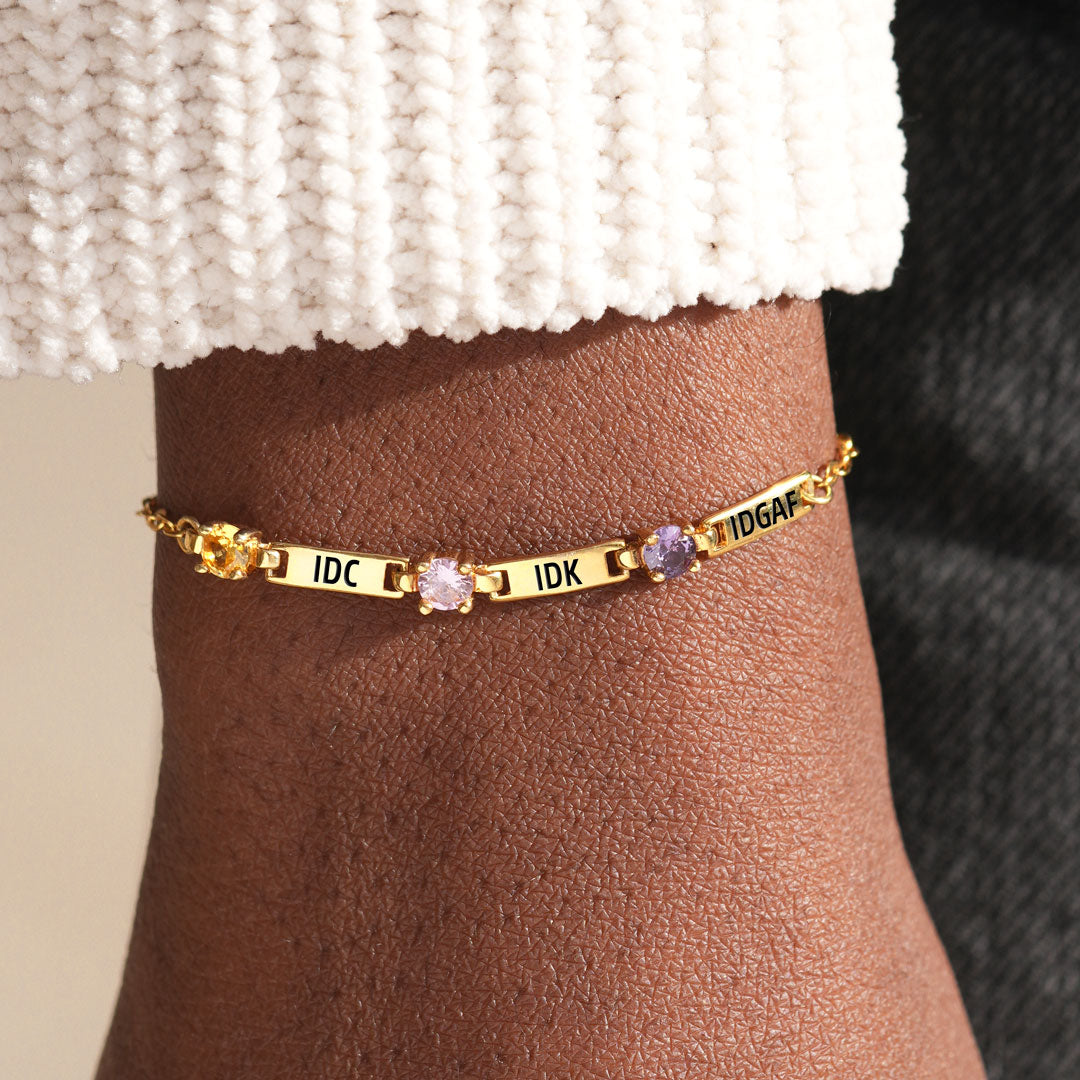 🎄Christmas Pre-sale🎁IDGAF Paperclip Bracelet