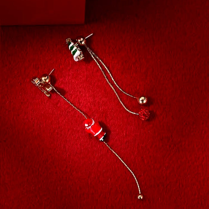 🎄Christmas Pre-sale🎁Christmas Santa Claus Tassel Earrings