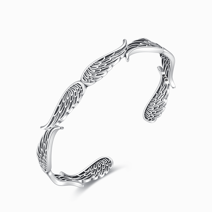 For Memorial -  Hug From Heaven Angel Wings Bracelet