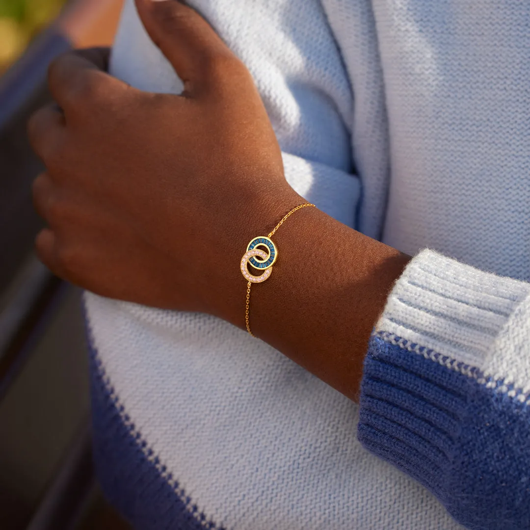 🎄Christmas Pre-sale🎁Mother & Daughter Linking Circles Bracelet