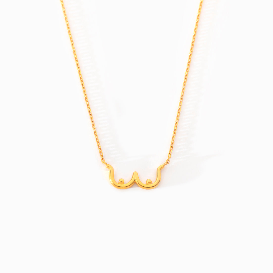 Tits Out Sis Boobie Necklace