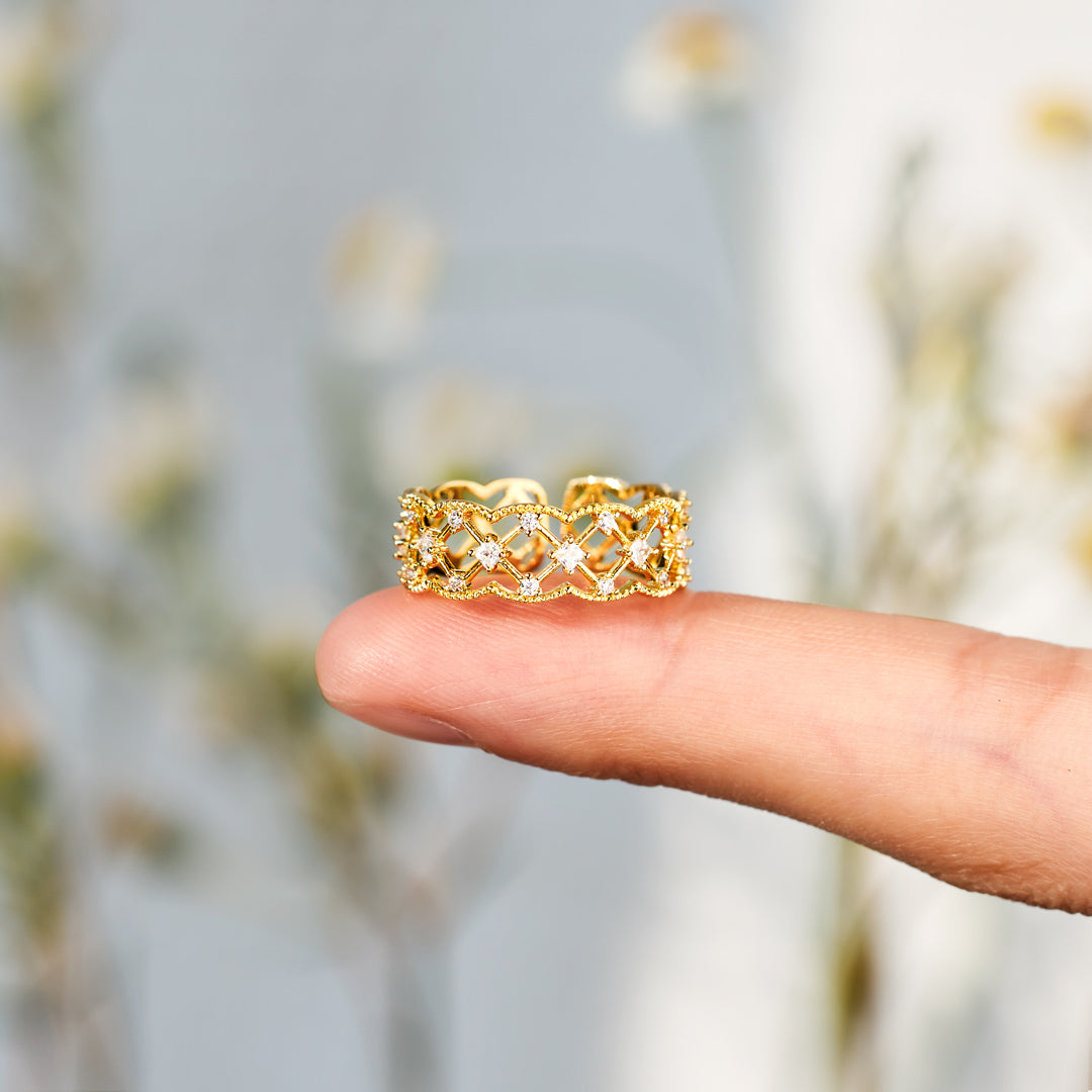 🎄Christmas Pre-sale🎁925 Sterling Silver Our Bond Is My Safety Net Weave Rings