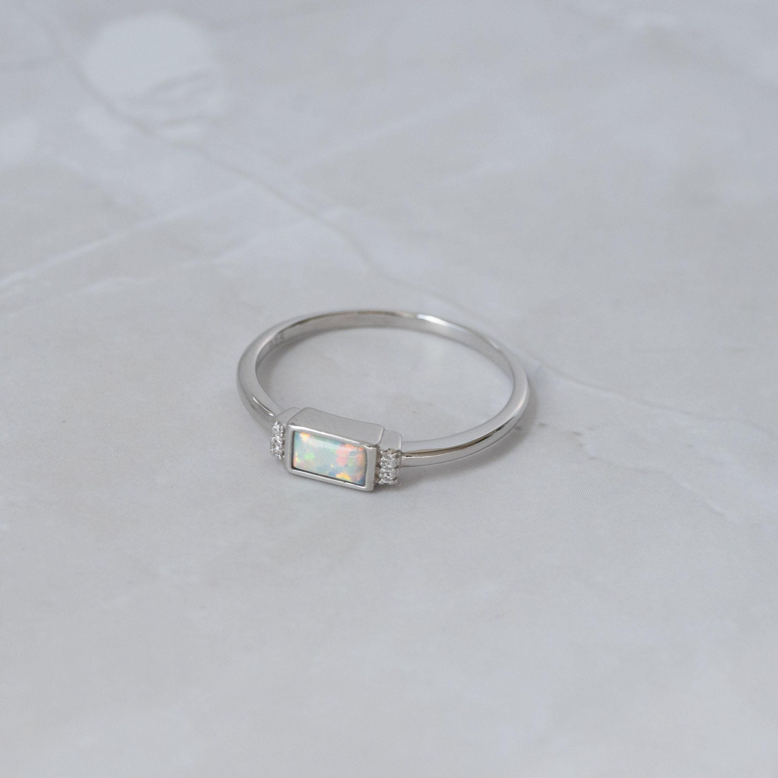 2026 Begin Again Opal Baguette Ring